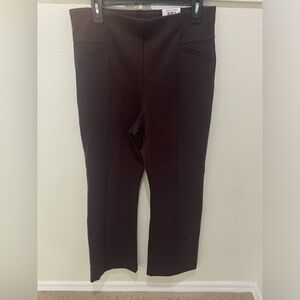 INC International Concepts Brown Pants Wear to Work Size 14 New NWT Boot Leg